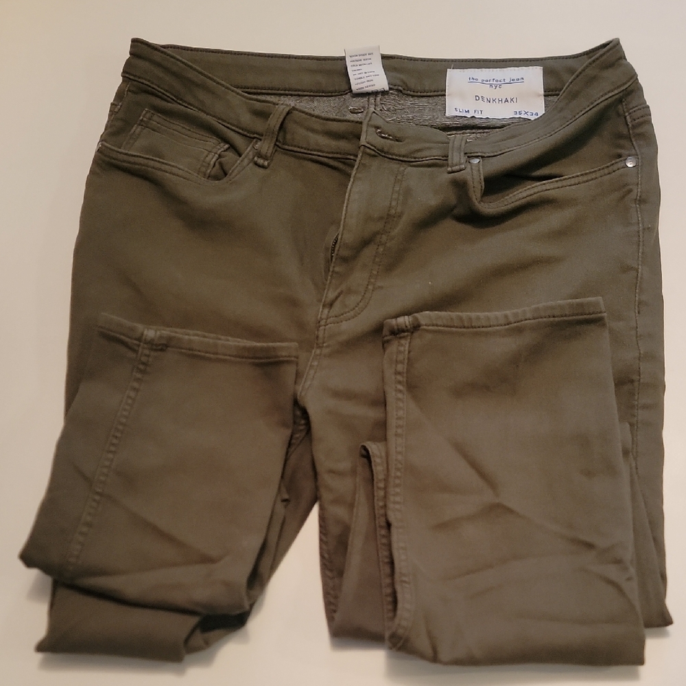 Olive Green Skinny Jeans